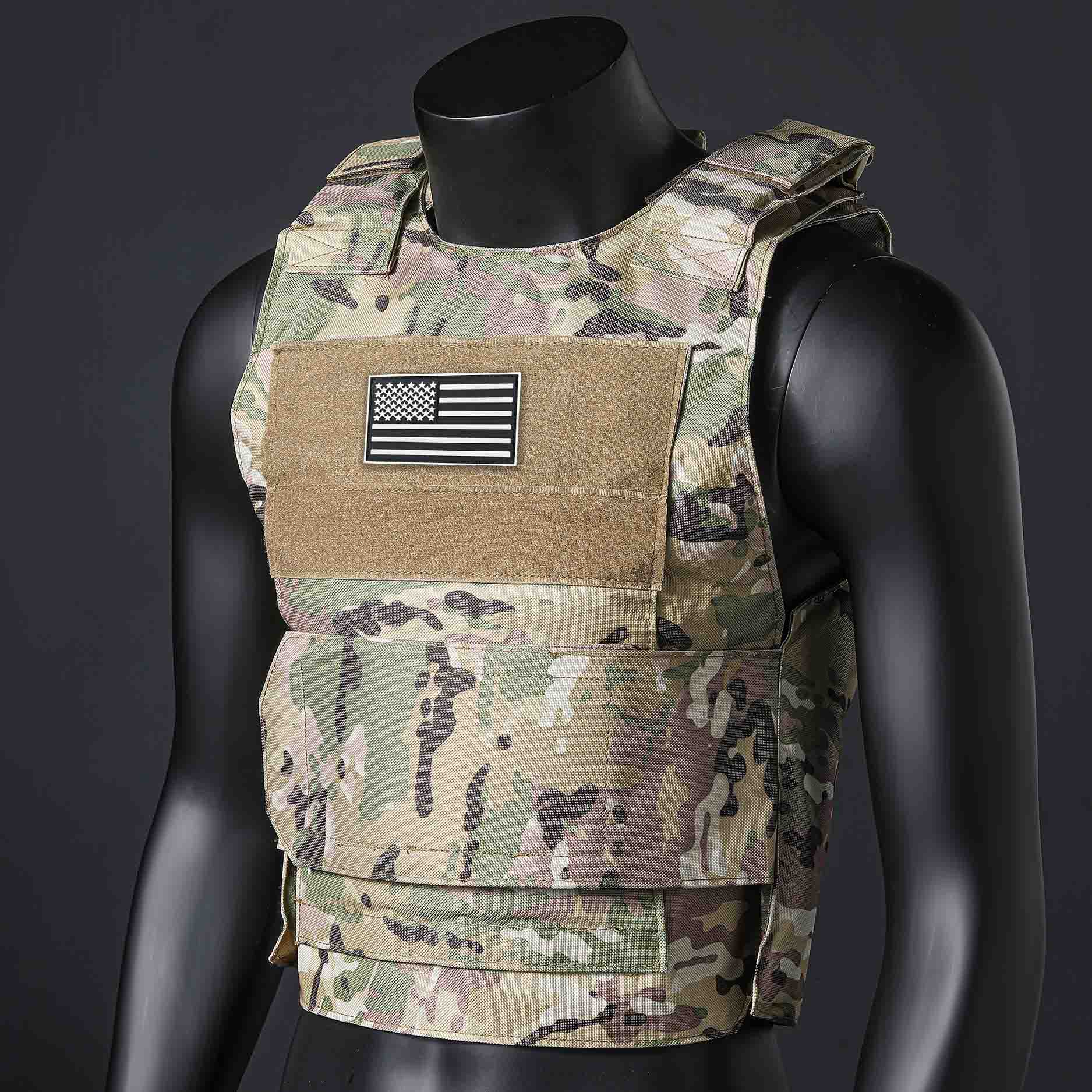Crossfit Weight Vest - (Regalo della bandiera americana) Gilet da