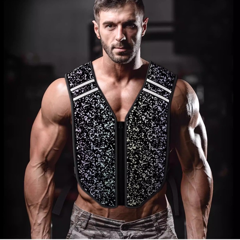 Crossfit Weight Vest - Gilet con Pesi Regolabili Universale, 20kg