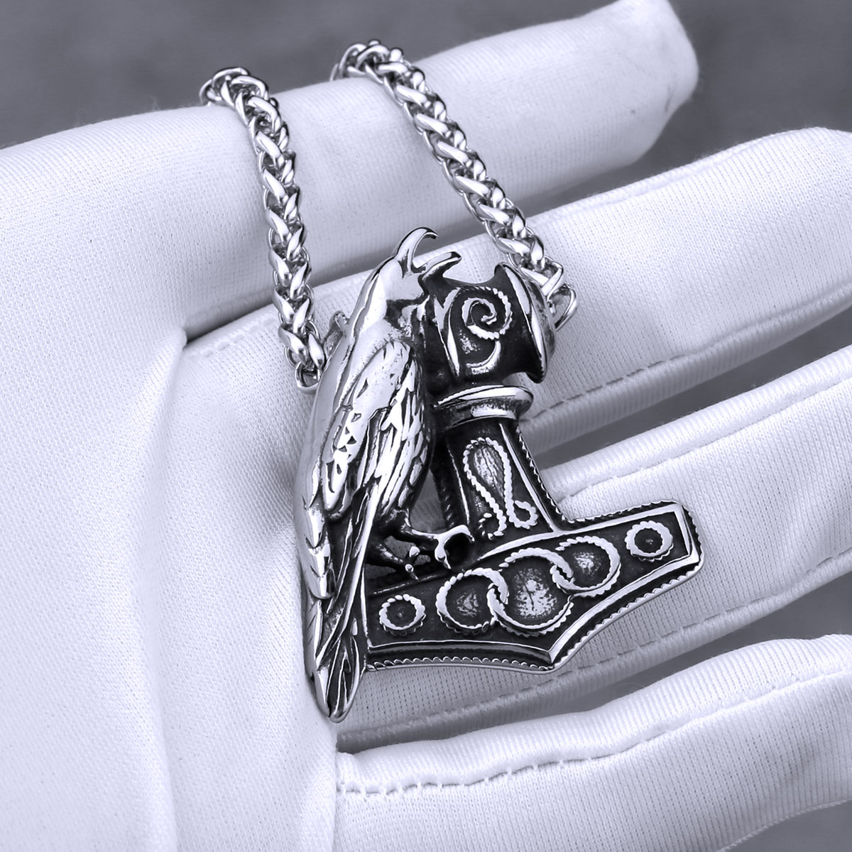 Nordic Odin Raven Thor Hammer  - Battle Rope Anchor recensione e prezzo